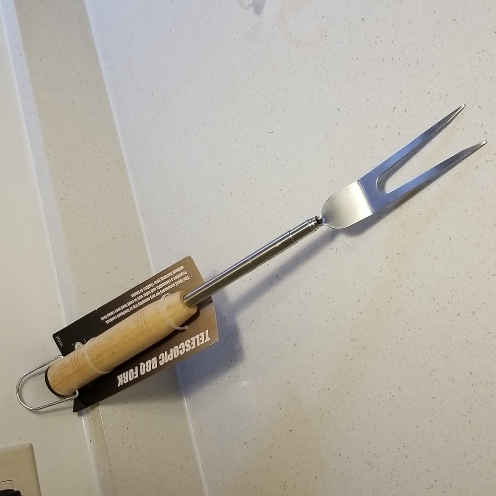 Telescopic Stainless Steel BBQ Fork